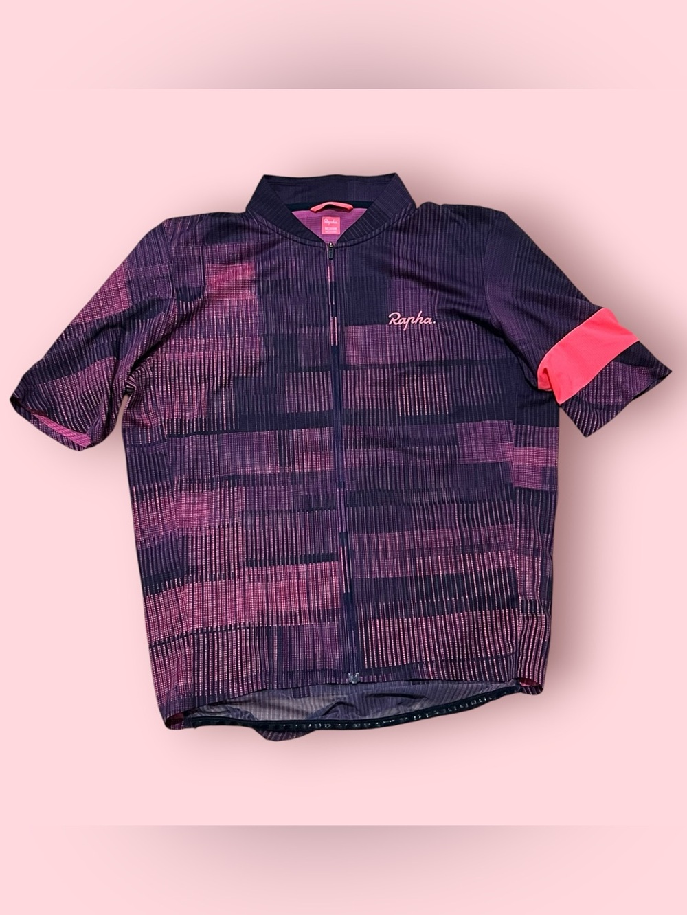 Rapha Men’s  Flyweight Jersey (Black / Purple)